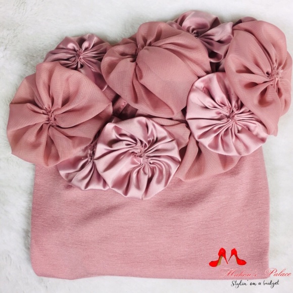 Pink Flower Patchwork Detailed Racerback Tank Top - Picture 5 of 6